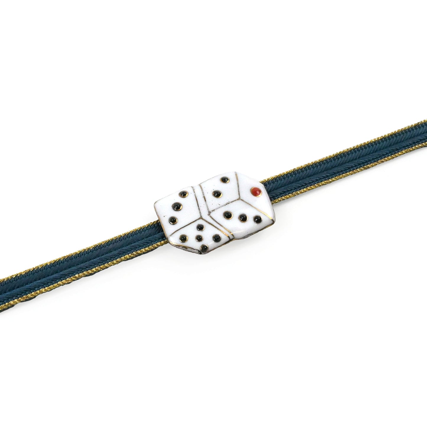 【七宝焼】帯留め　お正月シリーズ