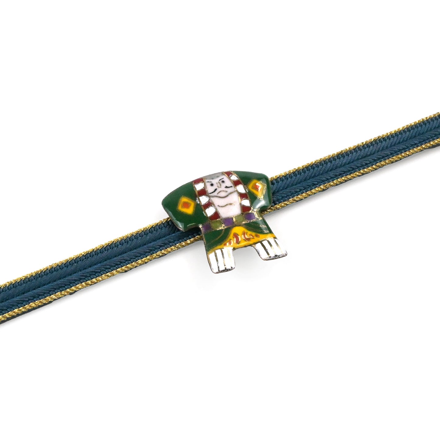 【七宝焼】帯留め　お正月シリーズ