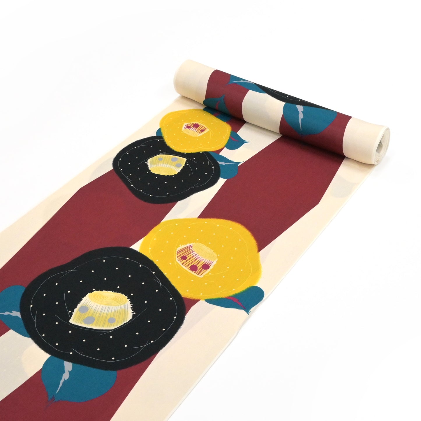 【撫松庵】楊柳洗える長襦袢「大正椿」