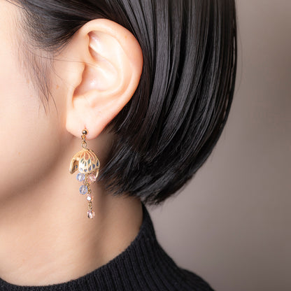 【Palnart Poc】イヤリング「パピヨンシェード / Butterfly Shade」