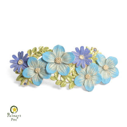 【Palnart Poc】バレッタ「デルフィニウム / Delphinium」