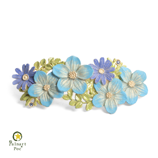 【Palnart Poc】バレッタ「デルフィニウム / Delphinium」