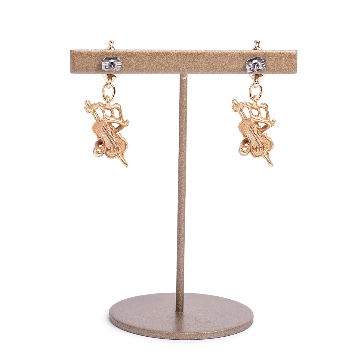 【HOFMUSICA】 ピアス「チェロ・ブラン / Cello Brun」 #ホーフムジカ