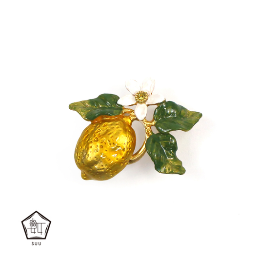 【数-SUU-】帯留め「レモン」