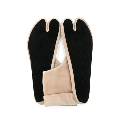 【イサミ足袋本舗】最高級別珍足袋 ミルクティー