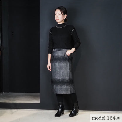 【Kimono-Factory-nono】着物スカート Gritter（ショート丈ver.）