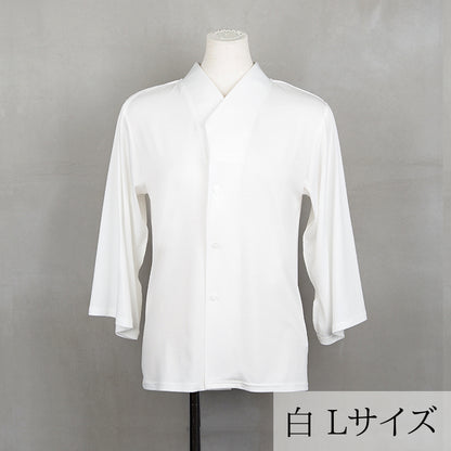 ☆新色入荷☆【Kimono-Factory-nono】前あき７分袖Ｔシャツ襦袢 Ready7 女性用 5カラー×3サイズ