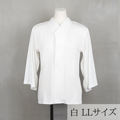 ☆新色入荷☆【Kimono-Factory-nono】前あき７分袖Ｔシャツ襦袢 Ready7 女性用 5カラー×3サイズ