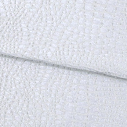 大人兵児帯 女性用 クロコダイル柄 シルバー