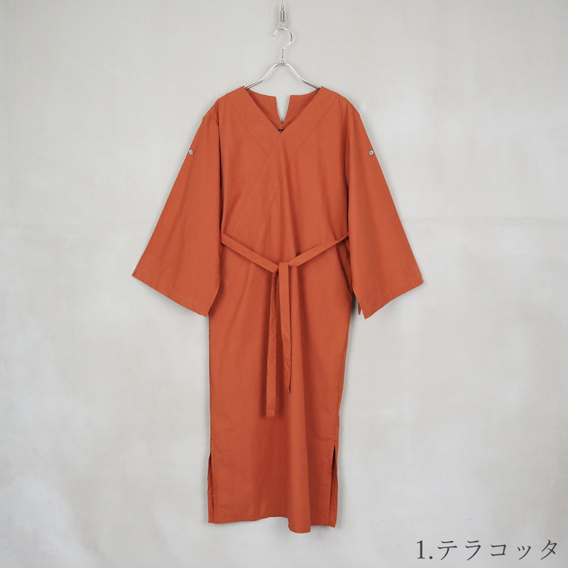 【Kimono-Factory-nono】着物ワンピース -5001- 3カラー×2サイズ