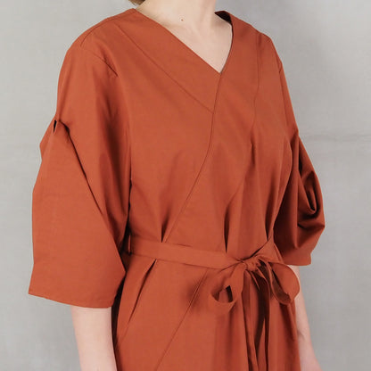 【Kimono-Factory-nono】着物ワンピース -5001- 3カラー×2サイズ