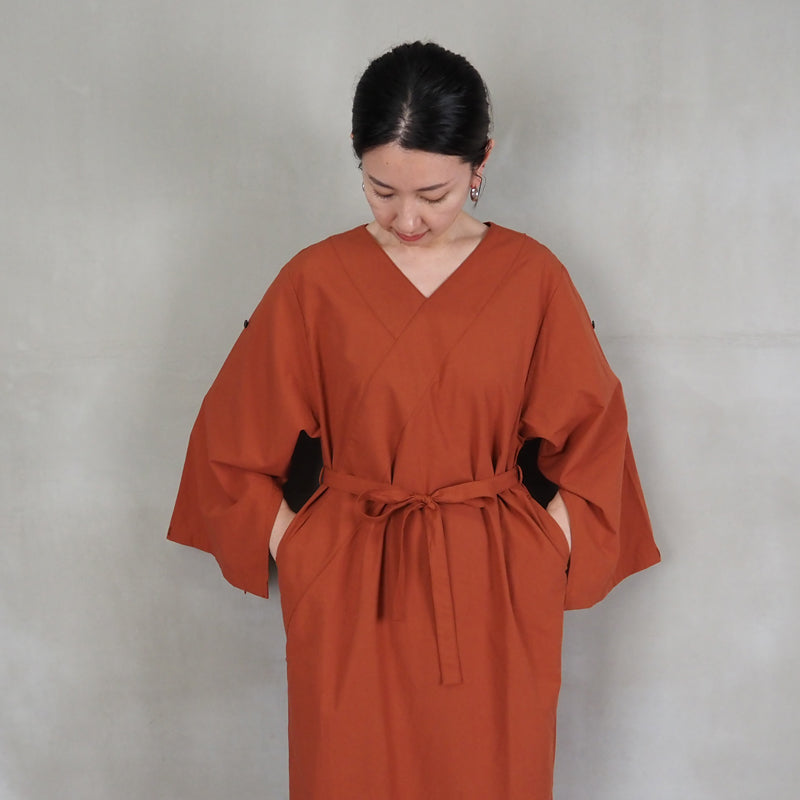 【Kimono-Factory-nono】着物ワンピース -5001- 3カラー×2サイズ