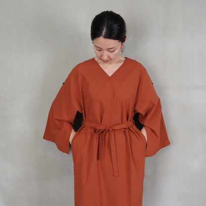 【Kimono-Factory-nono】着物ワンピース -5001- 3カラー×2サイズ