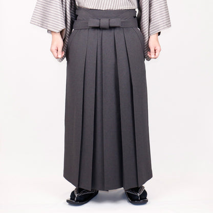 【Kimono-Factory-nono】男物洗える袴 -Pleats- 2カラー×4サイズ #メンズ/紳士用