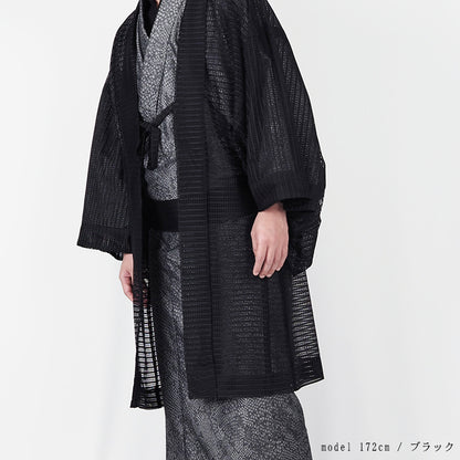 【Kimono-Factory-nono】男物薄羽織 Sheer #紳士/メンズ