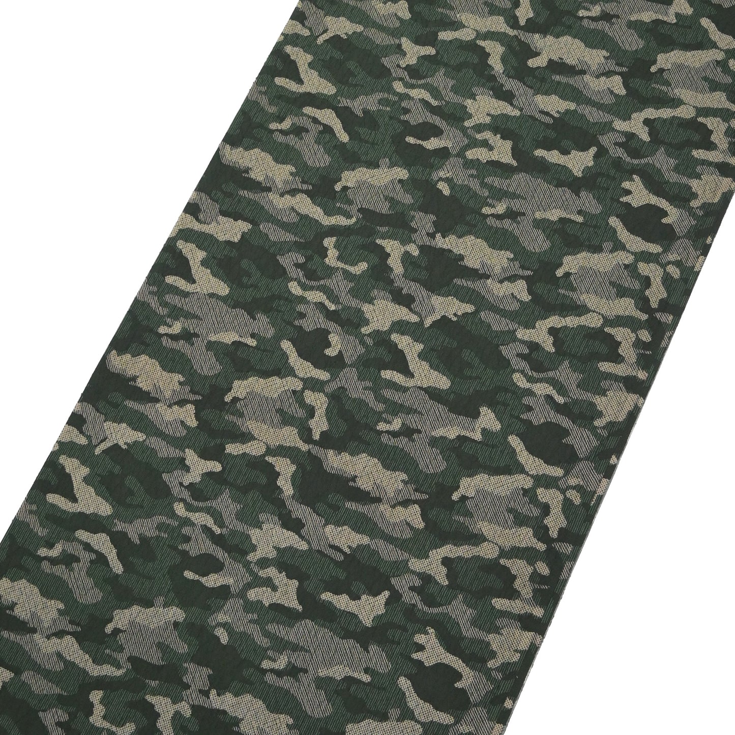 東レシルック 小紋 ～fuku～「カモフラージュ」グリーン 【袷・単衣用】