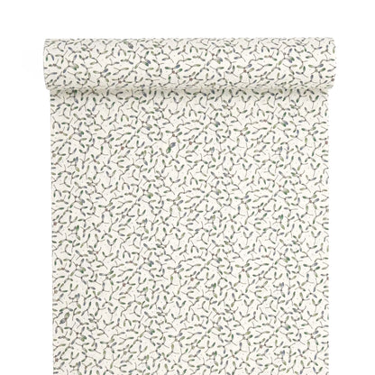 東レシルック 小紋 ～fuku～「ヤドリギ」オフホワイト 【袷・単衣用】