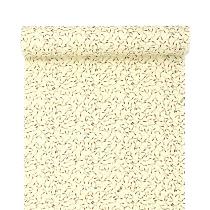 東レシルック 小紋 ～fuku～「ヤドリギ」アイボリー 【袷・単衣用】