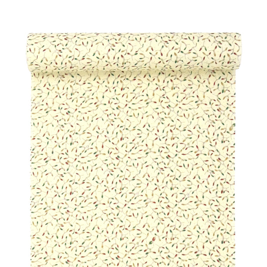 東レシルック 小紋 ～fuku～「ヤドリギ」アイボリー 【袷・単衣用】