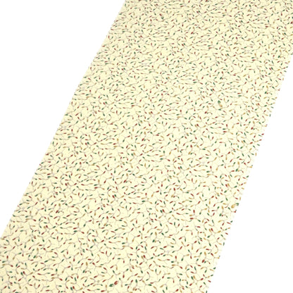 東レシルック 小紋 ～fuku～「ヤドリギ」アイボリー 【袷・単衣用】