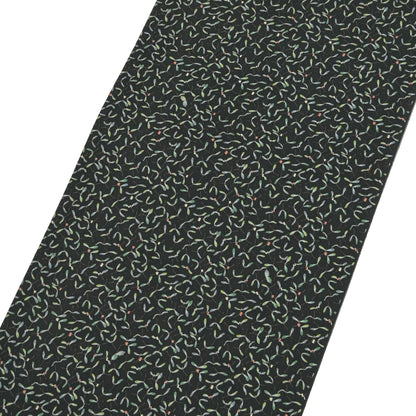 東レシルック 小紋 ～fuku～「ヤドリギ」ブラック 【袷・単衣用】