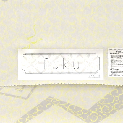 東レシルック 小紋 ～fuku～「雷雲に四神」ライムグリーン 【袷・単衣用】