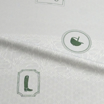 東レシルック 長襦袢 fuku-inner 「ホースパーク」グレー