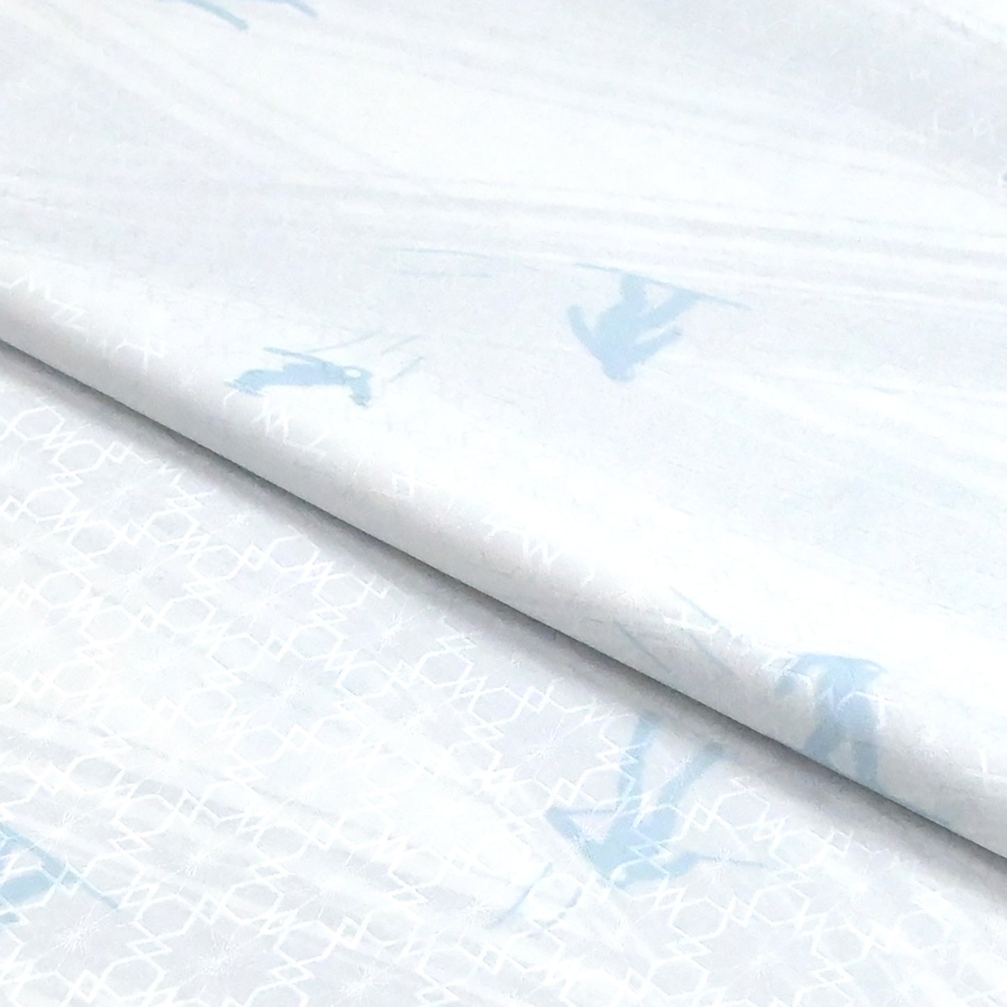 東レシルック 長襦袢 fuku-inner 「ゲレンデ」ごく薄い水色