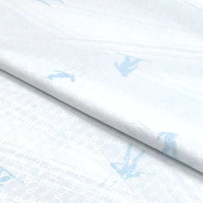 東レシルック 長襦袢 fuku-inner 「ゲレンデ」ごく薄い水色