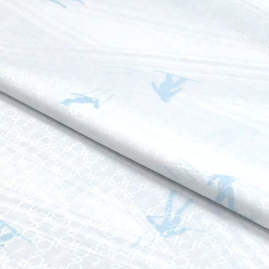 東レシルック 長襦袢 fuku-inner 「ゲレンデ」ごく薄い水色