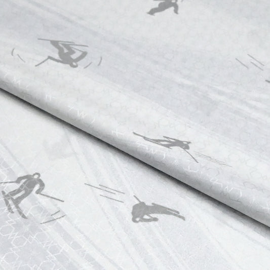 東レシルック 長襦袢 fuku-inner 「ゲレンデ」薄灰白