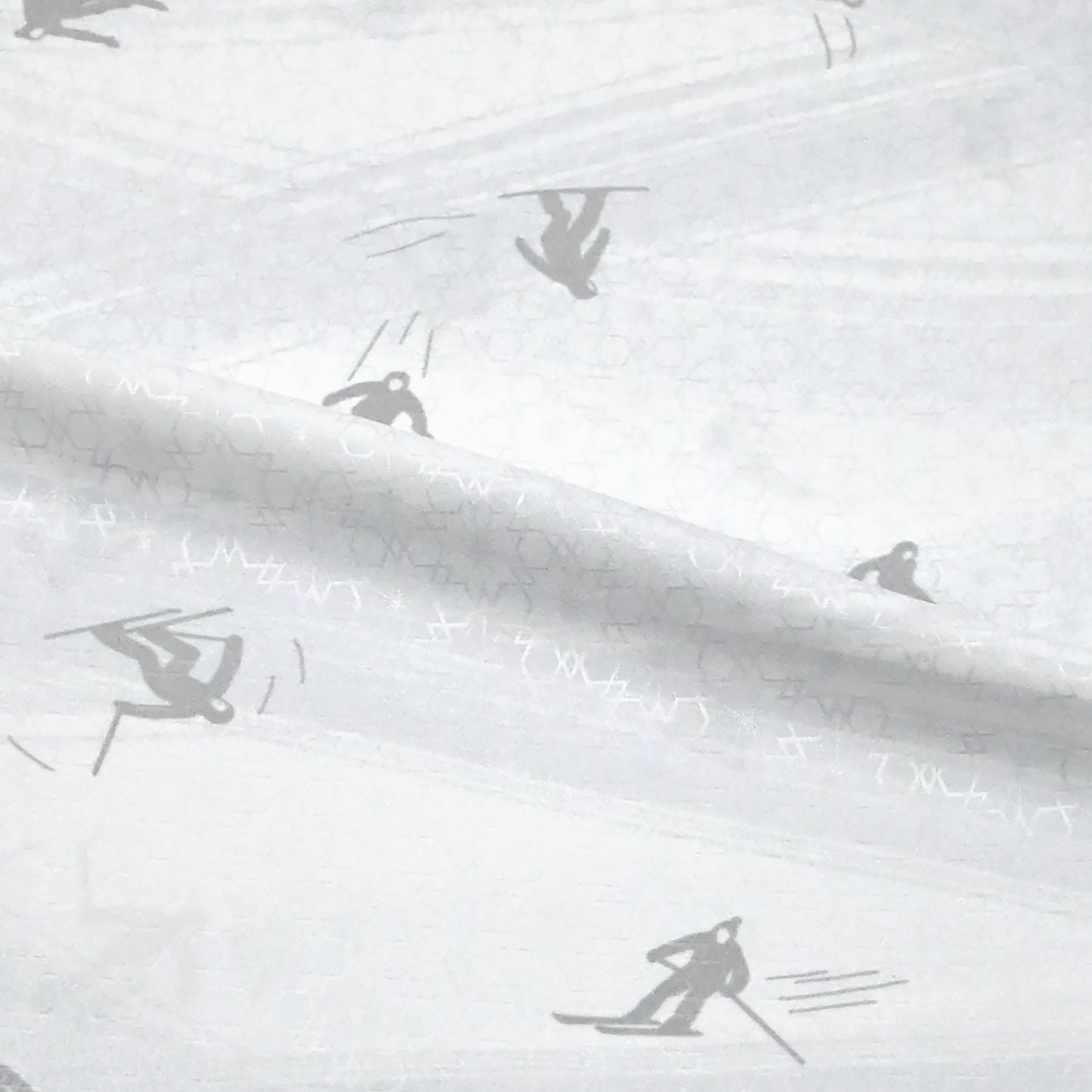 東レシルック 長襦袢 fuku-inner 「ゲレンデ」薄灰白