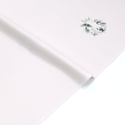 東レシルック 小紋 ～棗(なつめ)～「四季花の丸」桜色 【袷・単衣用】