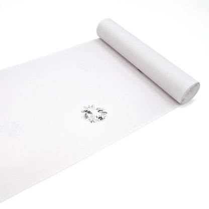 東レシルック 小紋 ～棗(なつめ)～「四季花の丸」桜色 【袷・単衣用】