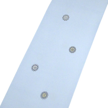 東レシルック≪美來≫ 小紋 華紋-蒼白色 【袷・単衣用】