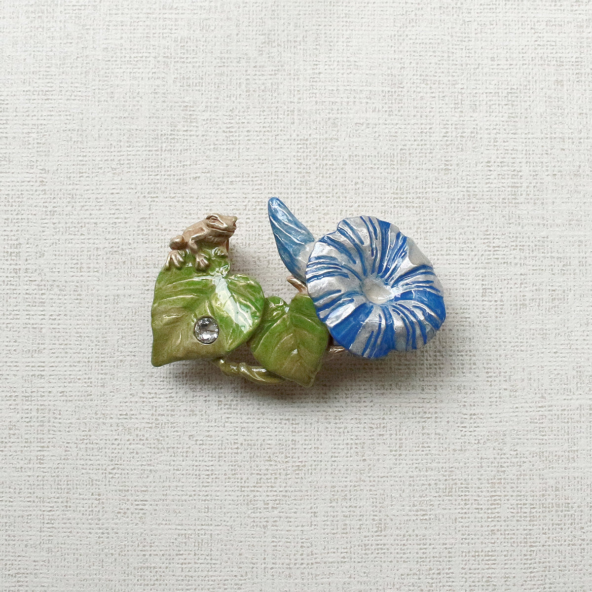 【数-SUU-】帯留め「朝顔」