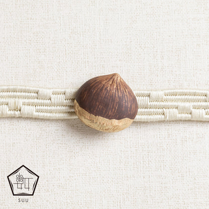 【数-SUU-】帯留め「栗」