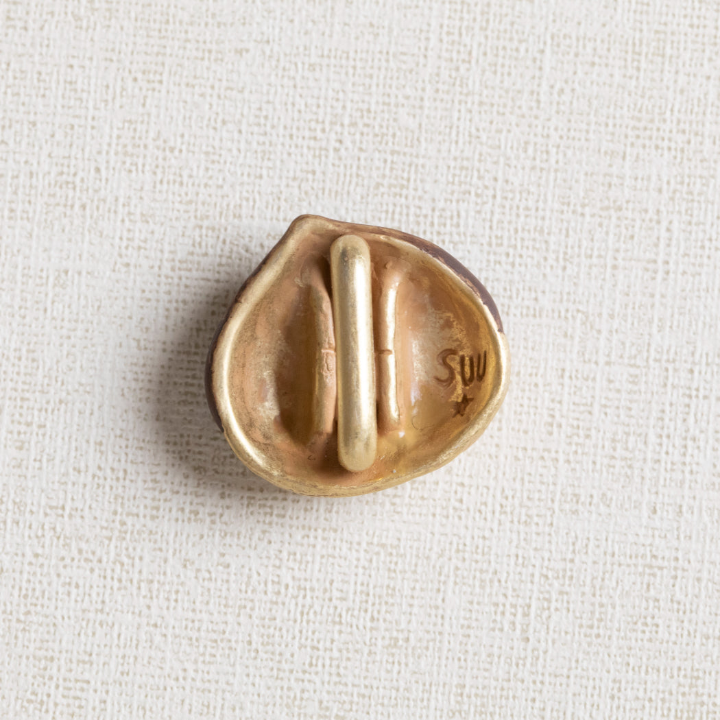 【数-SUU-】帯留め「栗」