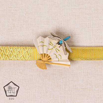 【数-SUU-】帯留め「投扇興」