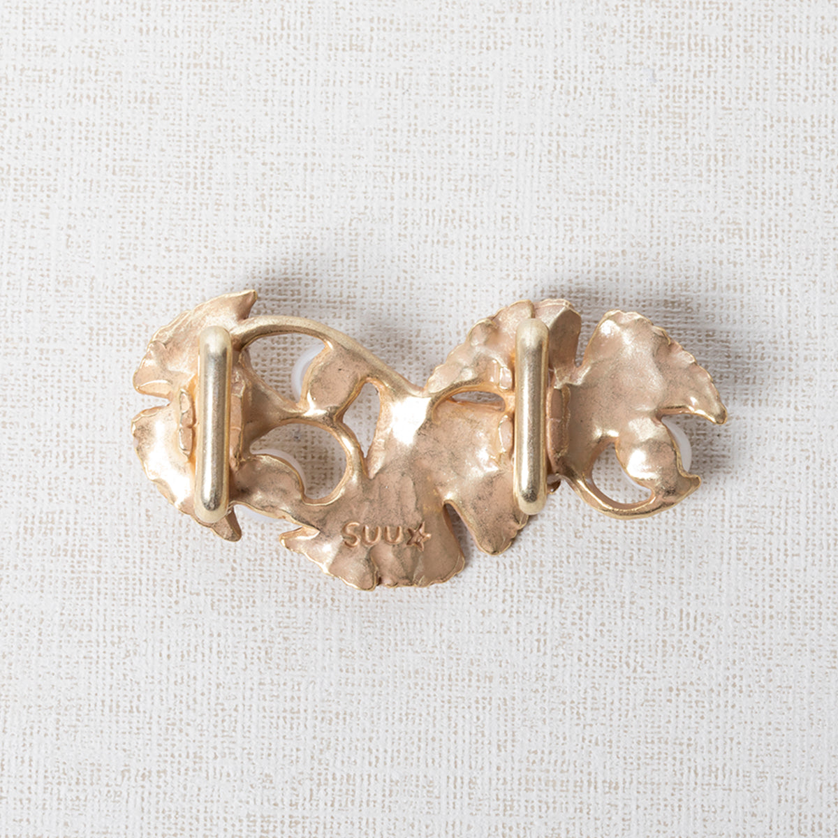 【数-SUU-】帯留め「イチョウ」