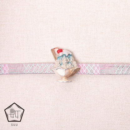 【数-SUU-】帯留め「かき氷」