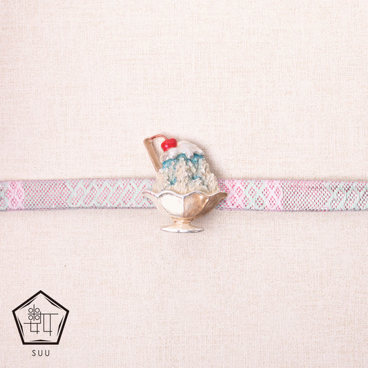 【数-SUU-】帯留め「かき氷」