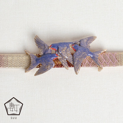 【数-SUU-】帯留め「飛燕」