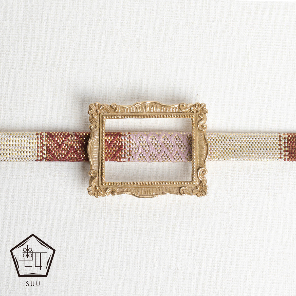 【数-SUU-】帯留め「額縁」 #組み合わせて使える