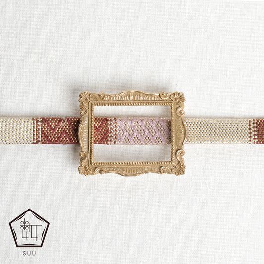 【数-SUU-】帯留め「額縁」 #組み合わせて使える