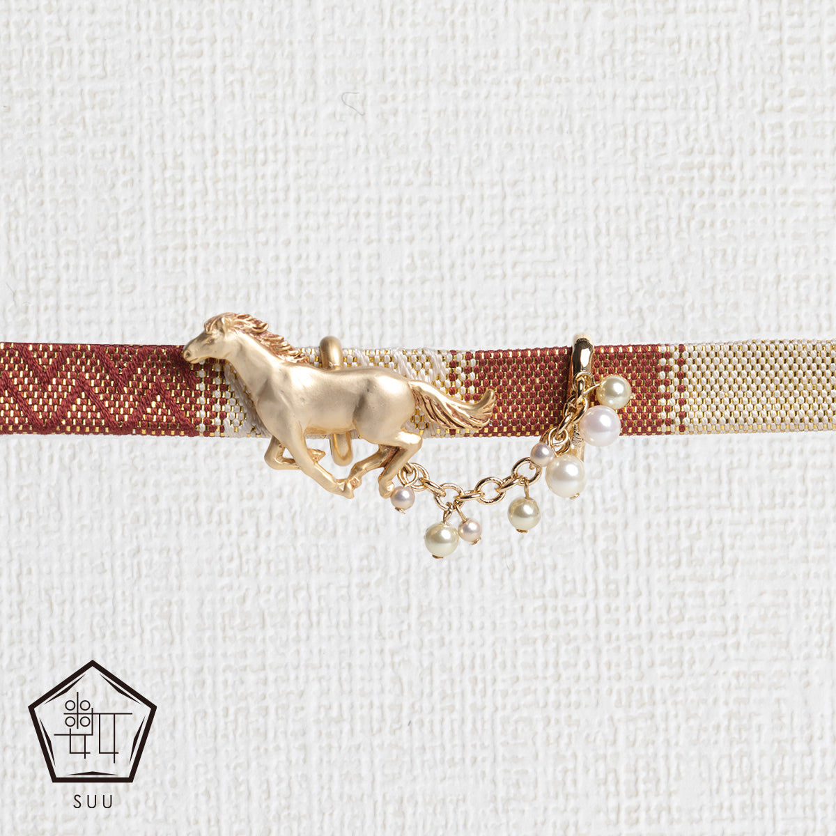 【数-SUU-】帯留め「疾駆」