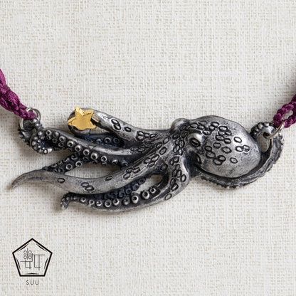 【数-SUU-】羽織紐「蛸」 #男女兼用