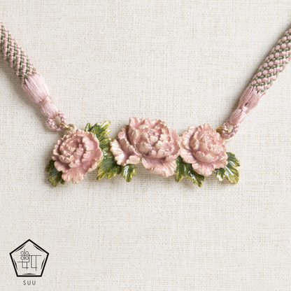 【数-SUU-】羽織紐「牡丹」