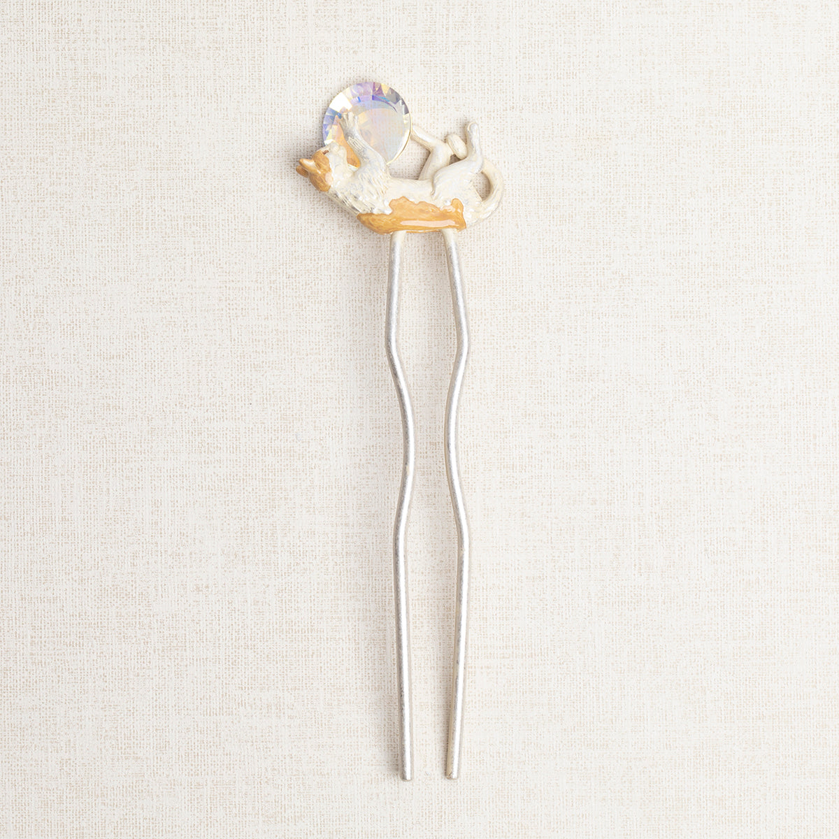 【数-SUU-】かんざし「宝猫 / Cat's Treasure」 #髪飾り