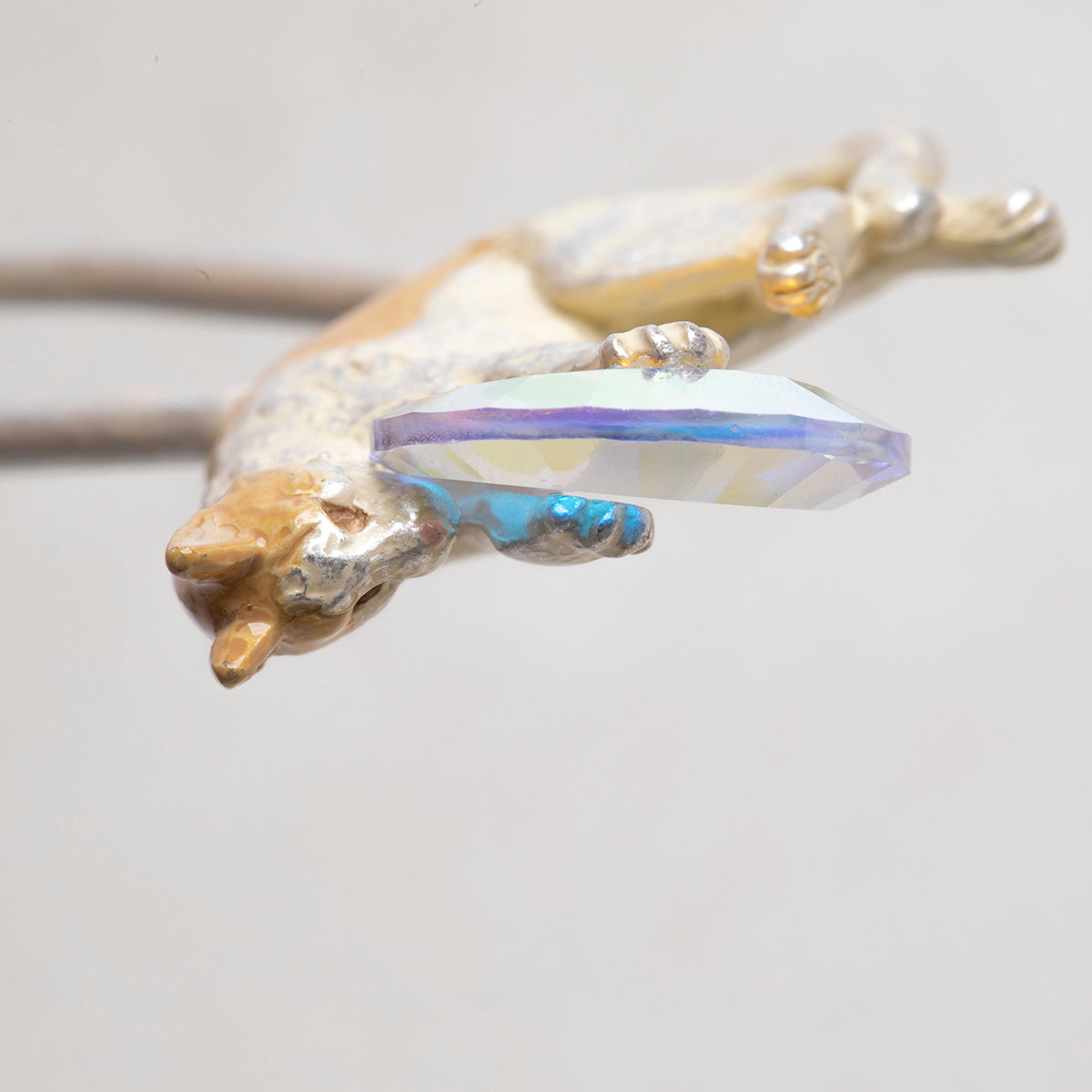 【数-SUU-】かんざし「宝猫 / Cat's Treasure」 #髪飾り